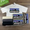 Luxus-Kurzarmshirt von Patagonia aus schwarzer Baumwolle, klassische Kollektion