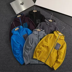 Luxus-Mäntel von Patagonia aus schwarzem Fleece, atmungsaktive Kollektion