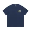 Luxus Moncler Kurzarm Schwarz Baumwolle Logo Kollektion