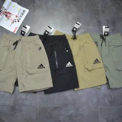 Premium Adidas Shorts Schwarz Logo Luxus