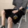 Premium Loewe Shorts im schwarzen Logo-Stil