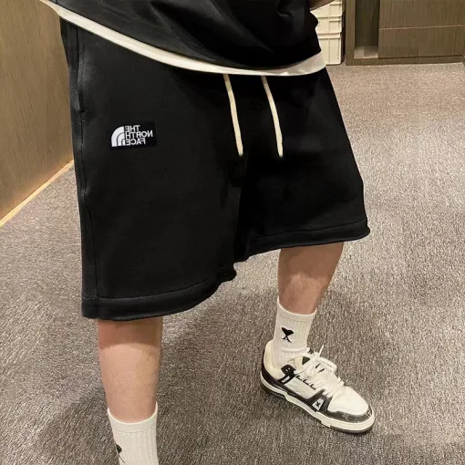 Bestseller The North Face Shorts Schwarz Patchwork Luxus