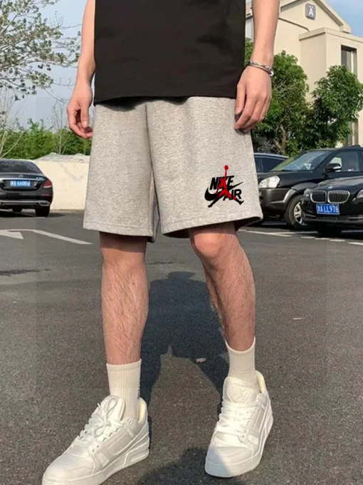 Premium Qualität Nike Shorts Schwarz Monogramm Luxus
