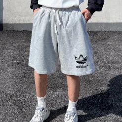Premium Adidas Shorts Black Print Kollektion