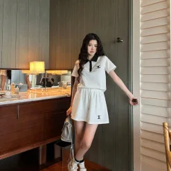 Hochwertige Celine-Shorts im bestickten Stil