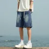 Premium Qualität Stone Island Shorts Schwarz Denim Solid Luxury