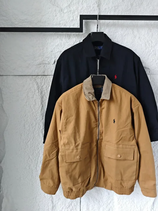 Bestseller Ralph Lauren Mantel Schwarz Retro Luxus