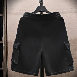 Hochwertige Fila Shorts in Schwarz, klassische Kollektion