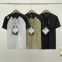 Bestseller Descente Kurzarm-T-Shirts Schwarz Atmungsaktive Kollektion
