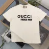 Premium Gucci Kurzarm Schwarz Baumwolle Klassischer Stil