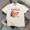 Premium Qualität Gucci Kurzarm Schwarz Baumwolle Logo Luxus