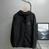 Premium Qualität Ami Jacken Schwarz Nylon Casual Style