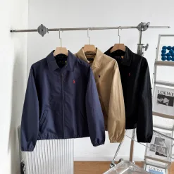 Luxus Ralph Lauren Mantel Khaki Baumwolle Classic Luxury