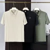 Hochwertiges Descente Poloshirt Schwarz Polyester Klassisch Luxus