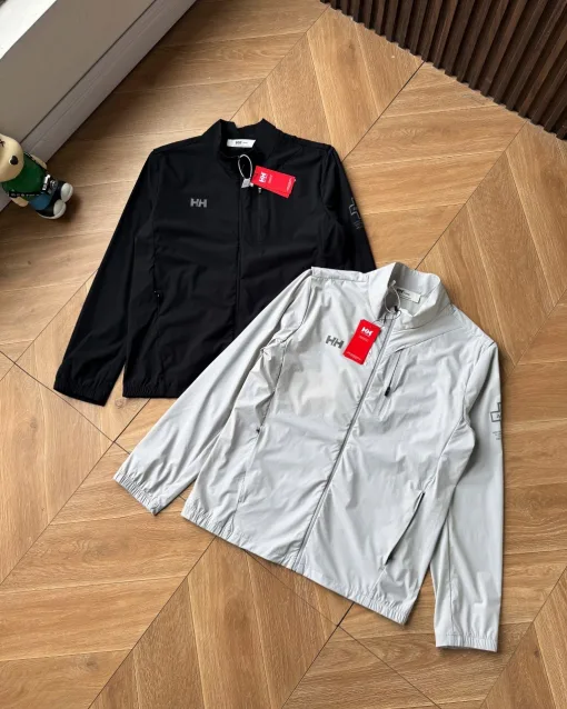 Premium Helly Hansen Jacke Black Logo Collection