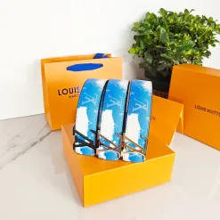 Premium Qualität Louis Vuitton Gürtel Sky Classic Luxury