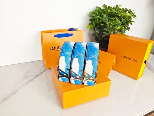 Premium Qualität Louis Vuitton Gürtel Sky Classic Luxury