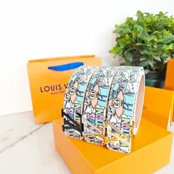 Bestseller Louis Vuitton Gürtel Gold Classic Kollektion