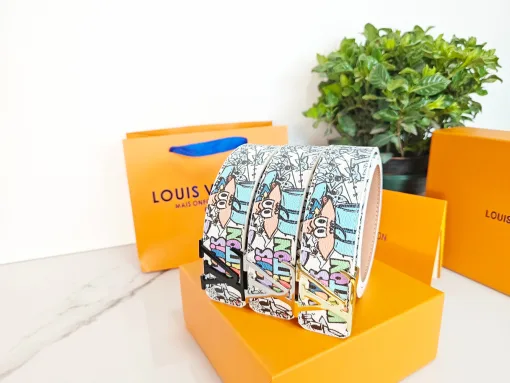 Bestseller Louis Vuitton Gürtel Gold Classic Kollektion