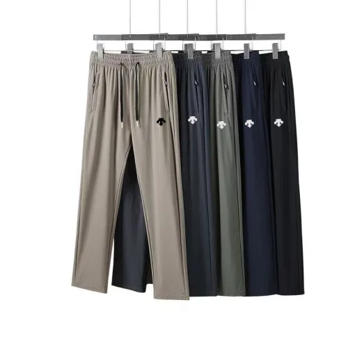 Hochwertige Descente Hose Navy Atmungsaktive Kollektion