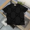 Luxuriöse Gucci Kurzarm-Logo-Kollektion aus schwarzer Baumwolle