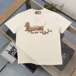Bestseller der Gucci Kurzarm-Logo-Kollektion aus Baumwolle