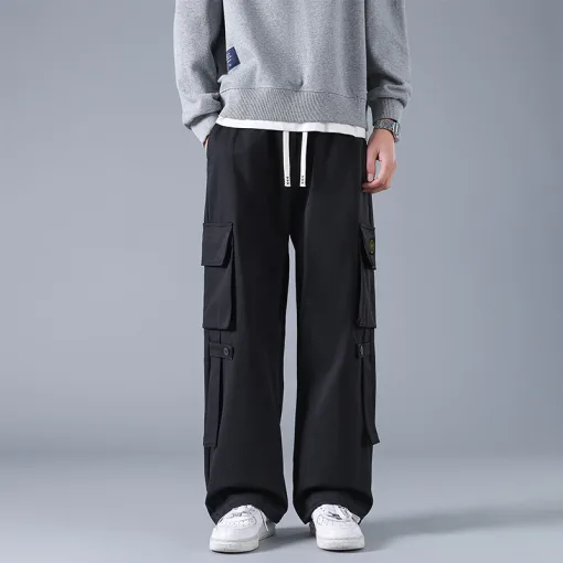Luxus Stone Island Freizeithose Schwarz Solid Style