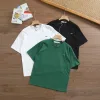 Bestseller Lacoste Kurzarm-Logo-Kollektion aus weißem Polyester