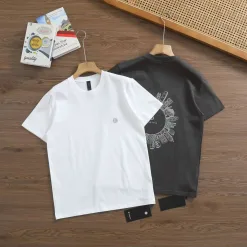 Luxus Lululemon Kurzarm Weiß Polyester Logo Luxus