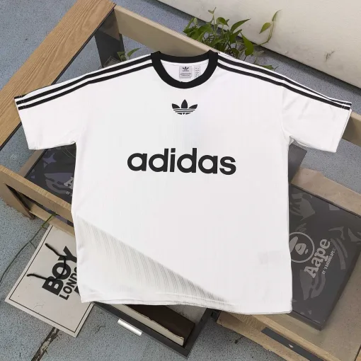 Luxus Adidas Kurzarm Weiß Classic Luxury