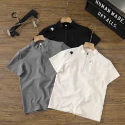 Bestseller Descente Kurzarm Schwarz Atmungsaktive Kollektion