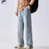 Hochwertige Fila Jeans Blue Silk Casual Kollektion