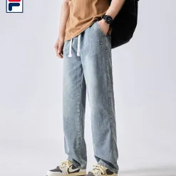 Hochwertige Fila Jeans Blue Silk Casual Kollektion