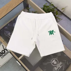 Hochwertige Dior Shorts aus der Logo-Kollektion in Schwarz