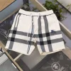 Hochwertige Burberry Shorts Navy Plaid Luxus