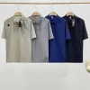 Premium Descente Kurzarm T-Shirts Schwarz Casual Style