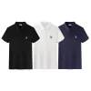 Premium Moncler Kurzarm-Logo-Kollektion aus schwarzer Baumwolle
