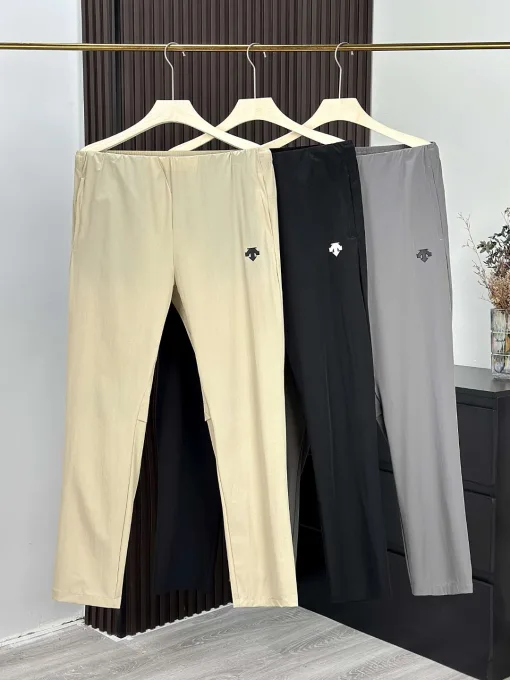 Bestseller Descente Hose Schwarz Baumwolle Atmungsaktiv Kollektion