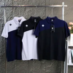 Bestseller Descente Kurzarm Blau Elegante Kollektion