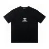 Bestseller Chanel Kurzarm Schwarz Minimalistischer Stil