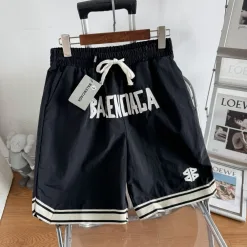 Balenciaga Shorts in Premiumqualität Schwarz Klassisch Luxus