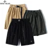 Luxus-Shorts von Stone Island in Schwarz im Retro-Stil