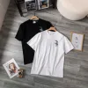 Luxus Burberry Kurzarm Schwarz Baumwolle Klassischer Stil