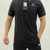 Premium Lululemon Kurzarmshirt aus schwarzer Baumwolle im Casual Style