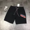 Premium Moncler Shorts aus schwarzer Baumwolle mit Logo-Kollektion
