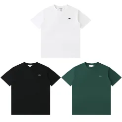 Bestseller Lacoste Kurzarm Schwarz Klassischer Stil