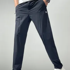 Premium Qualität Boss Casual Hose Schwarz Nylon Casual Luxury