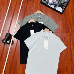 Hochwertige Lululemon Kurzarm-Freizeitkollektion in Grün