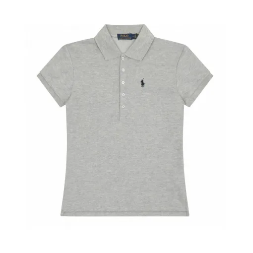 Premium Ralph Lauren Kurzarm Weiß Baumwolle Klassischer Stil