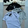 Premium Descente Poloshirt Schwarz Polyester Atmungsaktive Kollektion
